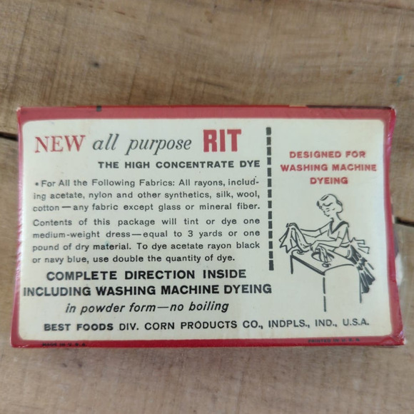 Vintage RIT Dye Still in Original Unopened Boxes - Picture 7 of 11